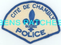 CANADA,QUEBEC,CHAMBLY POLICE 1